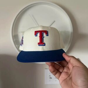 New Era Texas Rangers Two Tone Fitted Size 7 5/8